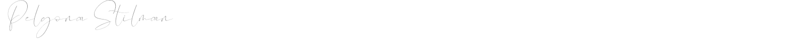 Pelgona Stilman font preview